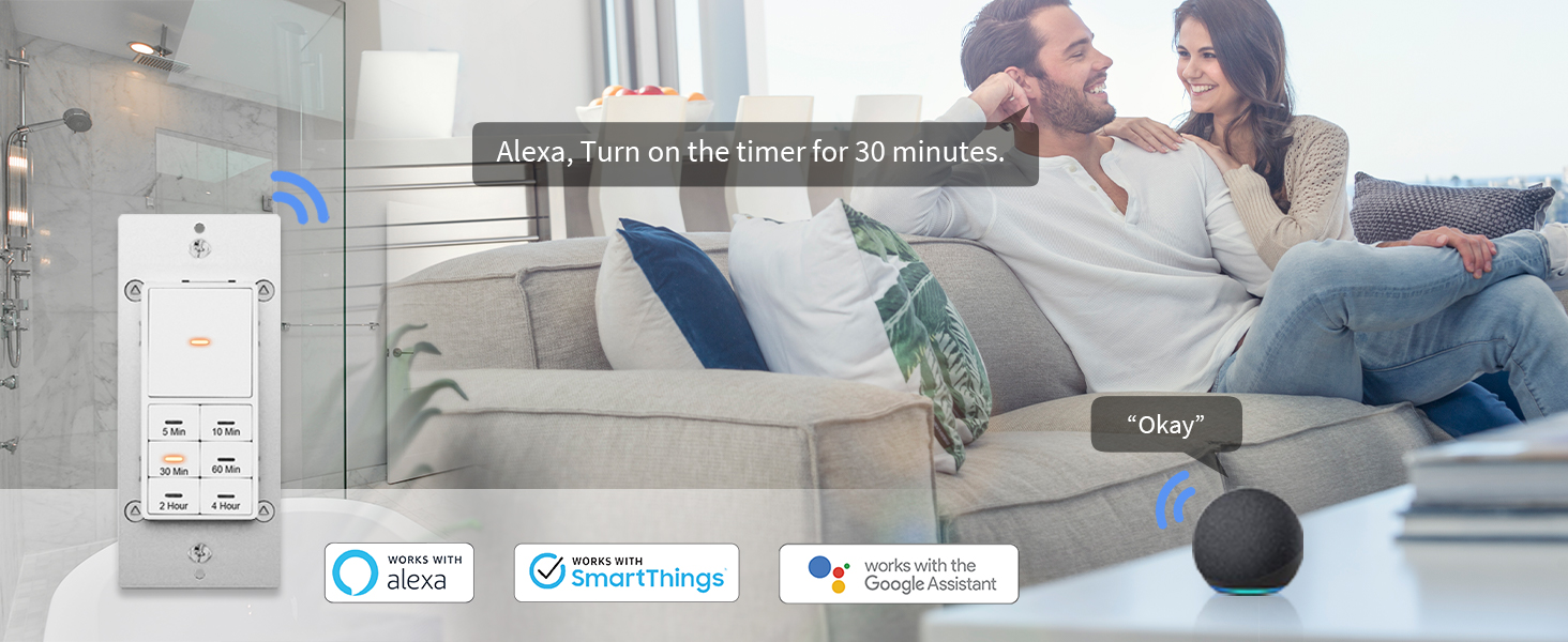 smart timer switch voice control