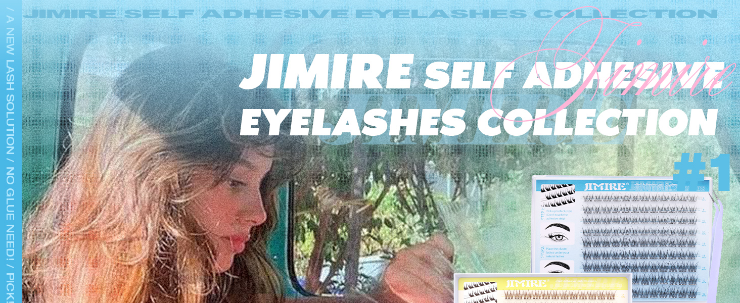 self adhesive eyelashes natural look