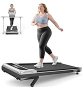 Niceday Walking Pad Treadmill with 10% Auto Incline, 400lbs Capacity, Under Desk Treadmill for Ho...