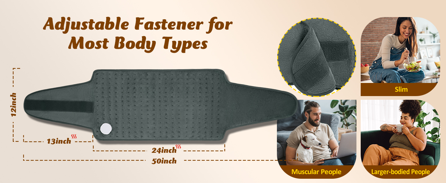 HEATING PAD FOR BACK