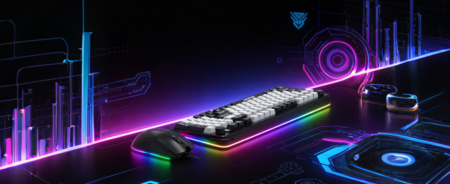 Wired Gaming Keyboard and Mouse