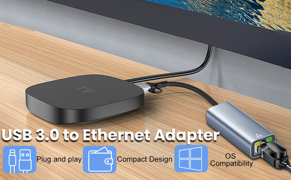 USB 3.0 to Ethernet Adapter