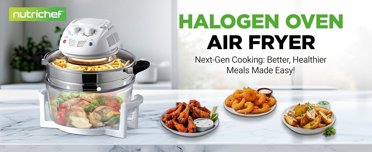 hassle-free cooking method. Simply place the food inside the hot air fryer, set the temperature