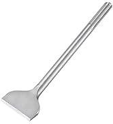 Firecore FS18313 SDS-MAX Scaling Chisel 3-In Wide Curved Tile Chisel for Concrete Tile Removal(3....