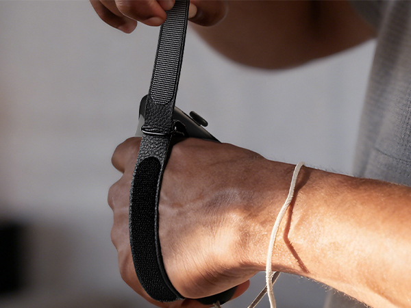 Controller Grips for Meta Quest 3S Oculus Quest 3 Controllers Straps Easy Battery Access Black