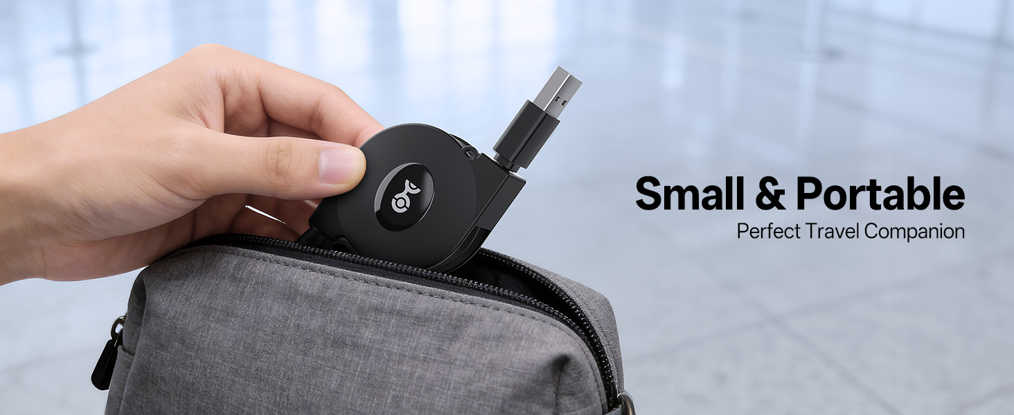 Retractable USB C Cable