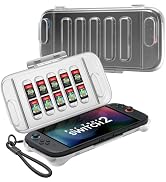 JSAUX Protective Case for Nintendo Switch 2 (2025), Hard Carrying Shell, Slim &amp; Portable, Dustpro...