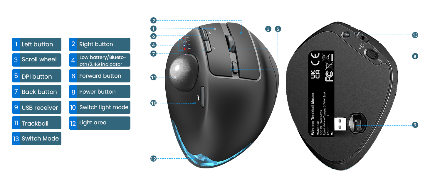 download the driver by following the steps in the instruction manual to customize the mouse settings