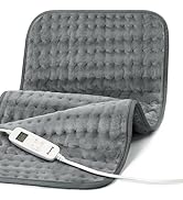 Heating Pad for Back Pain Relief, 17" X 33" XXX-Large Heating Pads for Cramps,Electric Heating Pa...