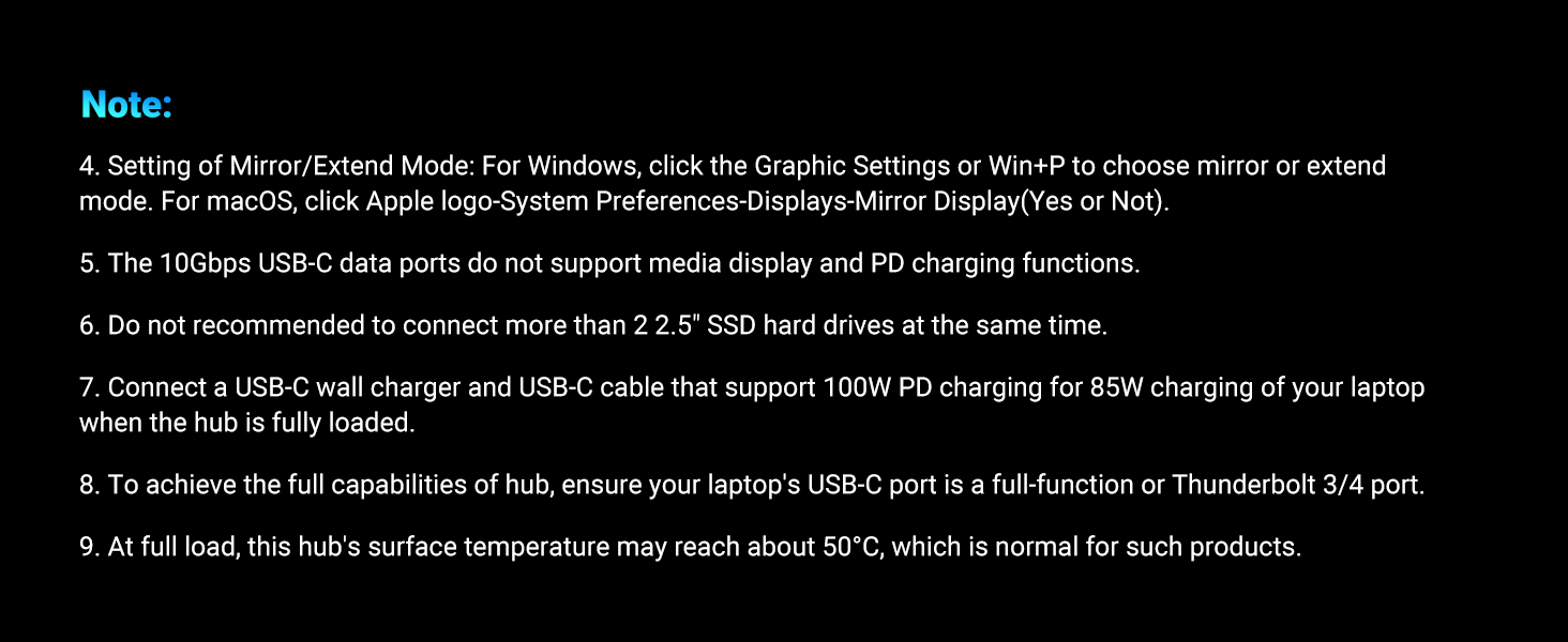 Ugreen dual hdmi docking station