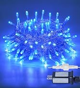 MYGOTO 33FT 100 LEDs String Lights Waterproof Fairy Lights 8 Modes with Memory 30V Power Supply f...