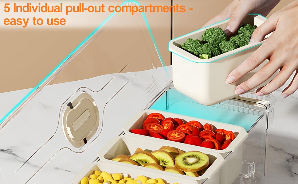 chilled serving tray