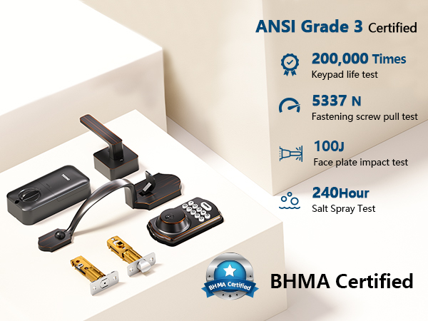door knob with keypad