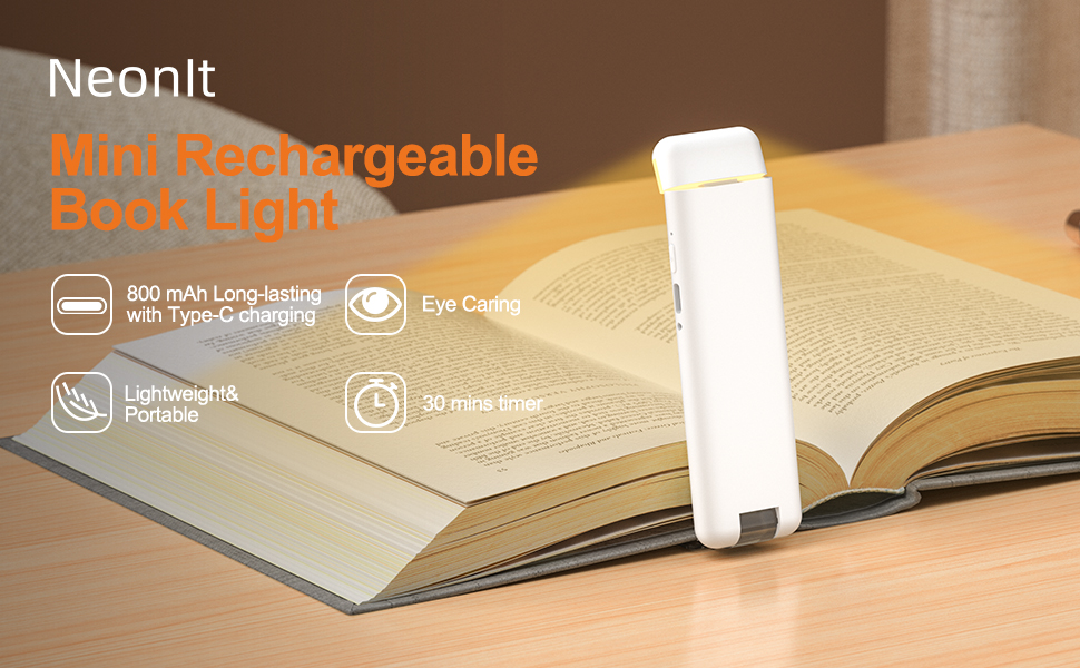Book reading light 01