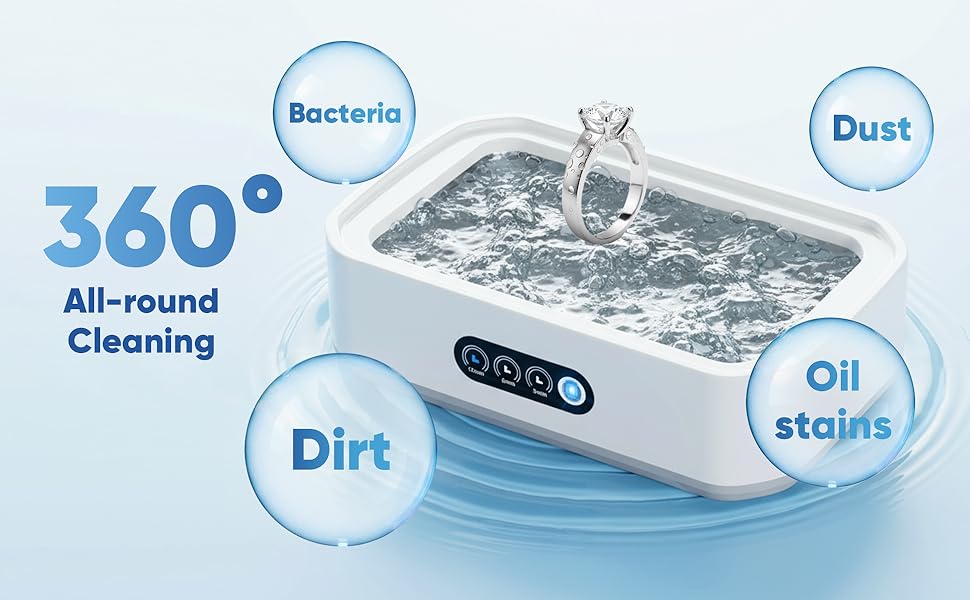 ultrasonic jewelry cleaner;glasses cleaner