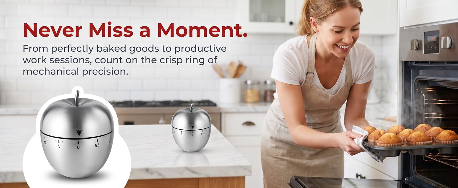 apple kitchen decorapple clockcute kitchen timertimers for cooking
