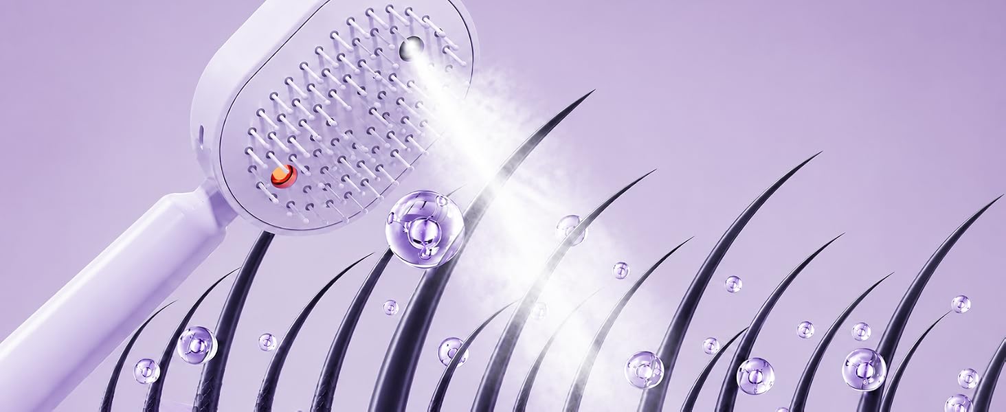 electric spray air cushion massage comb