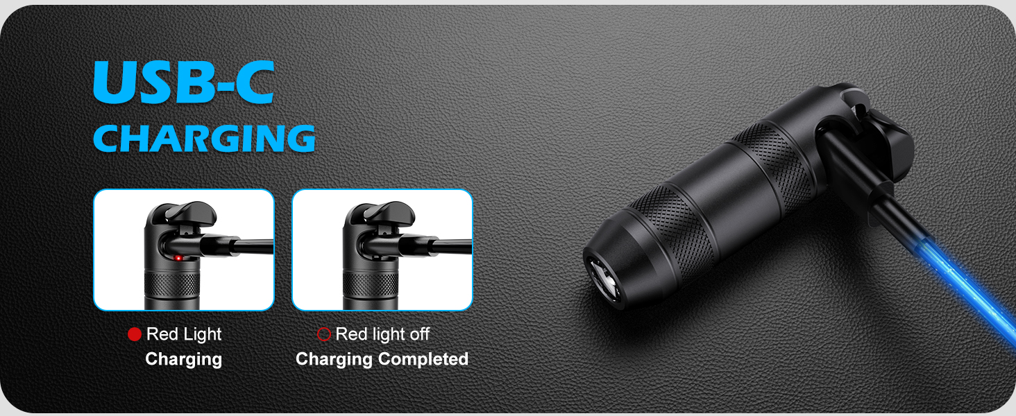 small magnetic flashlight rechargeable