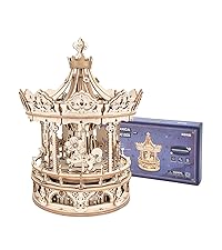 ROKR 3D Wooden Puzzles for Adults,Wooden Music Box Kits-Cello Wood Model Kits for Adults to Build,St...