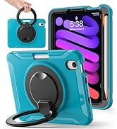 BATYUE Case for iPad mini 7 (A17 Pro) 2024/ Mini 6 8.3'' 2021,Full-Body Shockproof Protective Cas...