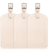 3 Pack Luggage Tags for Suitcases, TSA Approved Bag Tags, Baggage Tags with Privacy Protection, T...