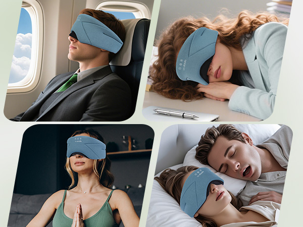 sleep mask with headphones