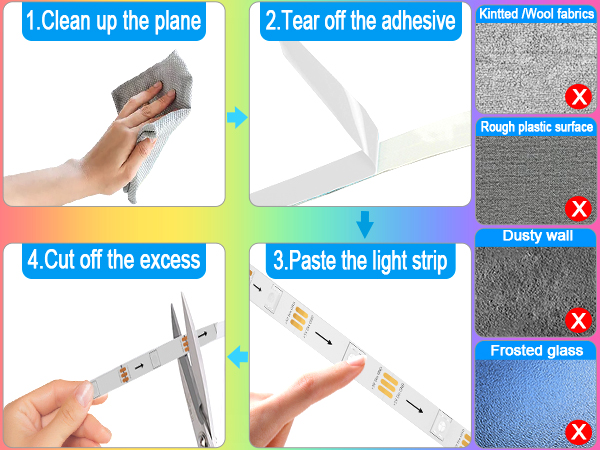 motion activated led light strip