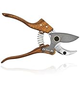 TONMA Anvil Pruning Shears [Made in Japan] Heavy Duty Garden Shears Secateurs, Japanese Gardening...