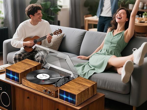 dual external speakers
