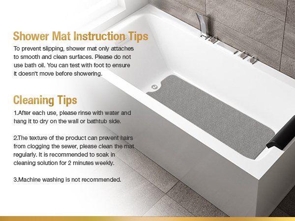 shower mat non slip