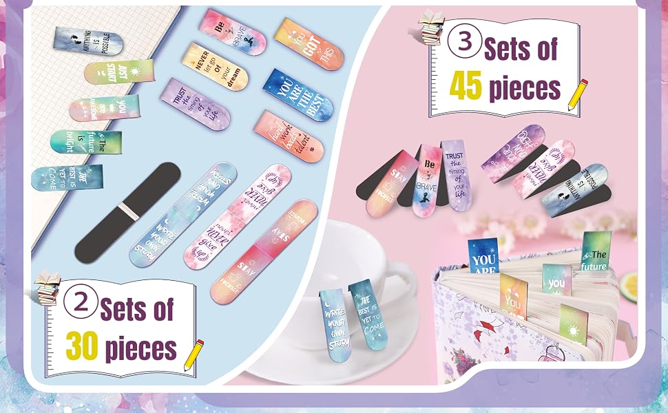 magnetic bookmarks for women bookmarks for kids book markers Inspirational Bookmarks