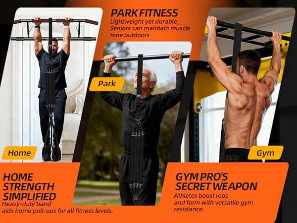 From home garages to outdoor workouts, achieve consistent training without space constraints. 