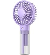 TOPK Portable Misting Fan - Rechargeable Handheld Personal Spray Water Mist Fan 32ml Water Tank M...