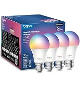 Tapo TP-Link Smart Light Bulbs, 1100 Lumens High Brightness (75W Equivalent), Matter-Certified, 1...
