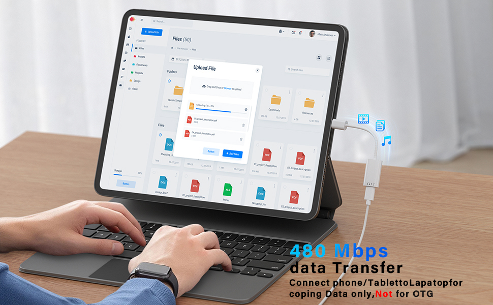 Lightning to USB C Adapter