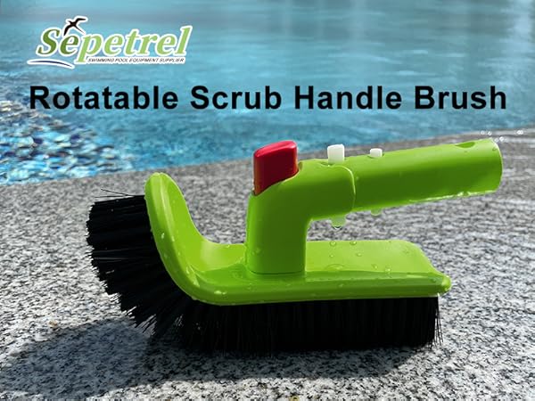Scrub Brush ideal for cleaning pool step, bathroom &amp; shower,Spa,hot tub,etc