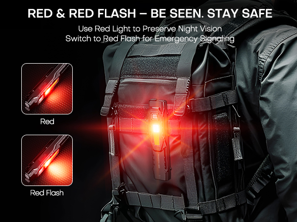 flat flashlight rechargeable