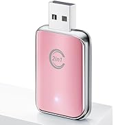 Wireless Carplay Adapter for iPhone, Convert Wired Car Play to Wireless, 2 in 1 Plug and Play Min...