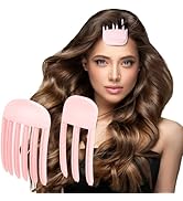 2Pcs Volumizing Hair Clips for Fluffy Bangs, Easy High Crown Volume Tool for Women, No Crease Hai...