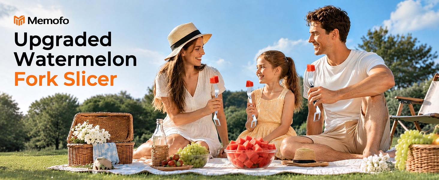 2-in-1 Stainless Steel Watermelon Cutter
