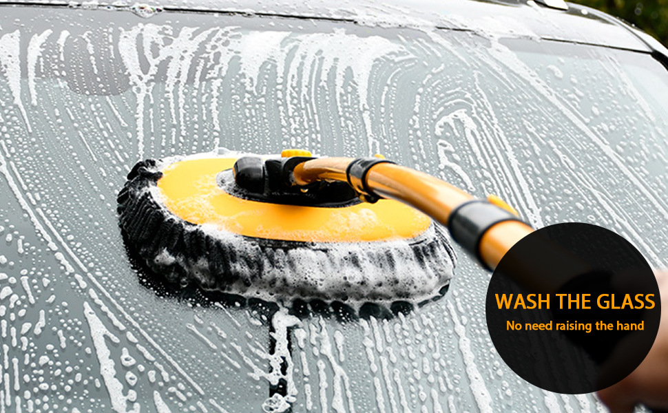 car washing sponge kit de limpieza para carros wall duster with extension pole