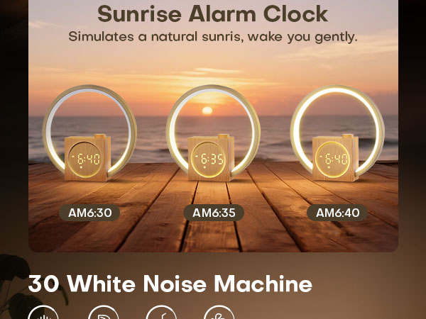 sunrise alarm clock