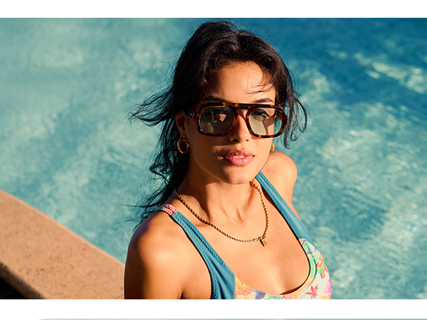 Square Aviator Sunglasses