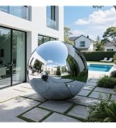 Inflatable Mirror Ball,Reusable Mirror Ball Large Event Decoration PVC Disco Ball for Party, Conc...