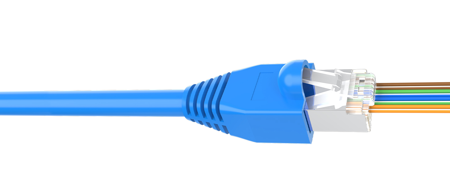 cat 6 pass through rj45 connectors