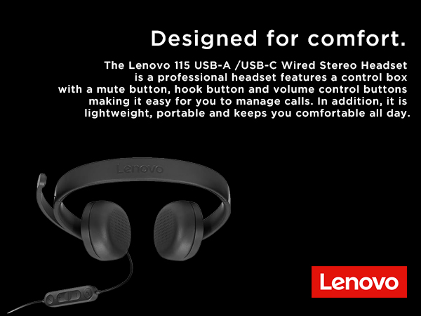 Designed for comfort