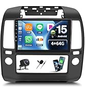 [4+64GB] Android 15 Car Stereo for Nissan Navara 2006-2012 with Wireless CarPlay&amp;Android Auto,9’’...