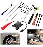 CYGOODS Car Body Hook Rods Fender Door Dings Dent Auto Paintless Hail Removal Repair Tools kit