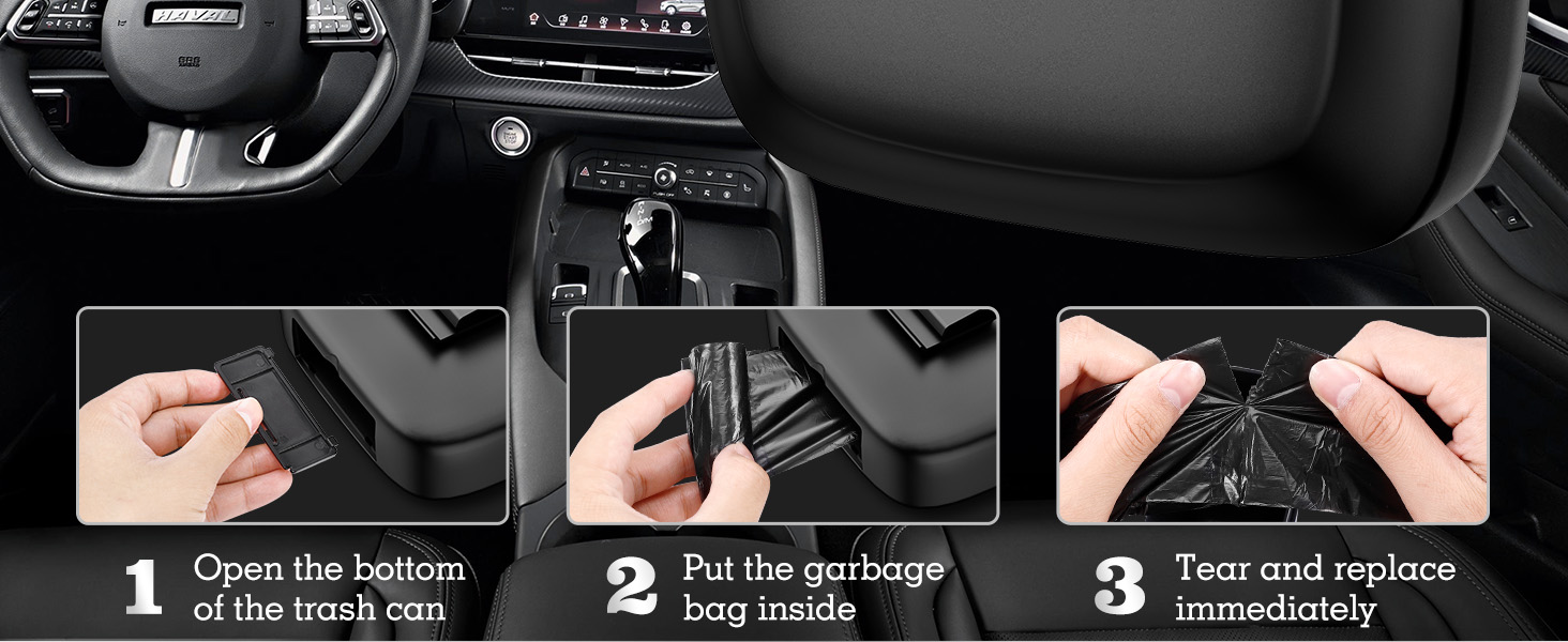 Car Trash Can