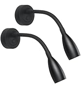 Obeaming 12V LED Dimmable Reading Light 2 Pack, RV Bedside Reading Lamp with USB Charger 12 Volt ...